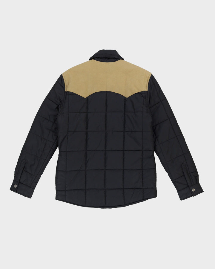 Levi's Black / Beige Western Style Padded Jacket - M
