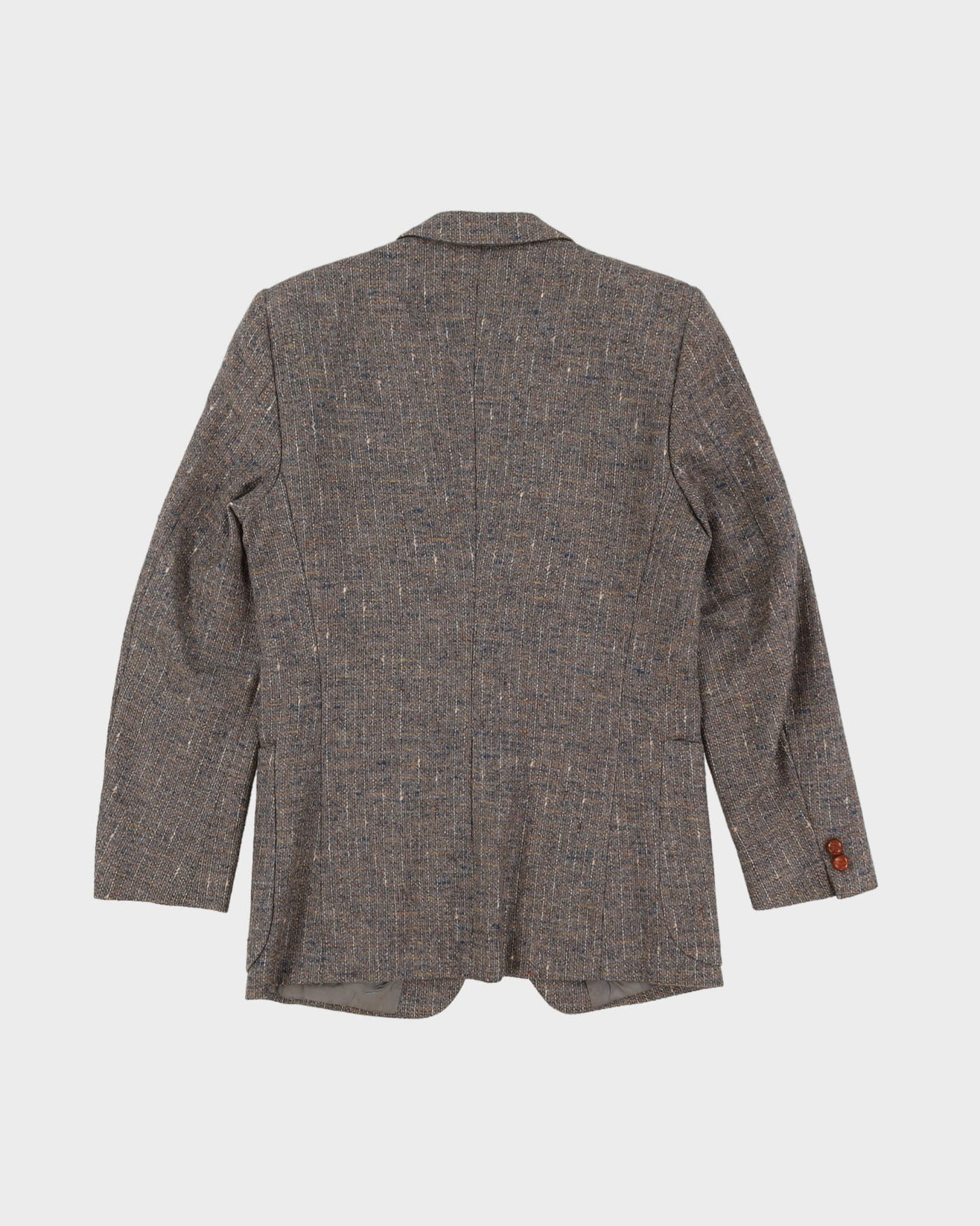 Yves Saint Laurent 1970s Wool Tweed Blazer Jacket - XXXS