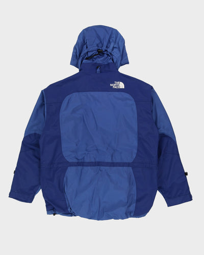 Vintage 90s The North Face Blue Gore-Tex Hooded Jacket - XL