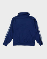 00s Adidas Navy Track Jacket - M
