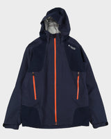 Columbia Dark Blue Titanium Hooded Anorak Jacket - L