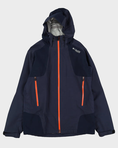 Columbia Dark Blue Titanium Hooded Anorak Jacket - L