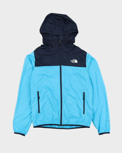 The North Face WindWall Blue Lightweight Hooded Anorak Jacket - S