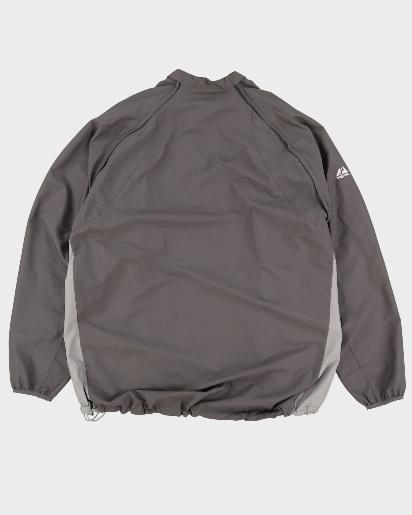 00s Cleveland Cavaliers Grey Pullover Windbreaker Jacket - XXL