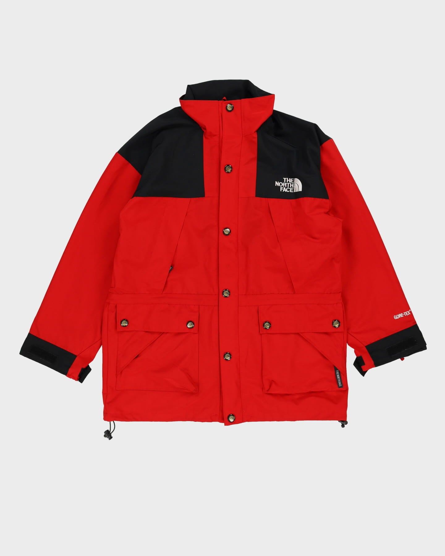 90s The North Face Red Anorak Rain Jacket - M
