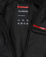 Prada Black Hooded Puffer Jacket - XS