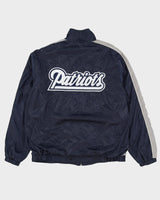 NFL New England Patriots Navy / Grey Windbreaker Jacket - XL