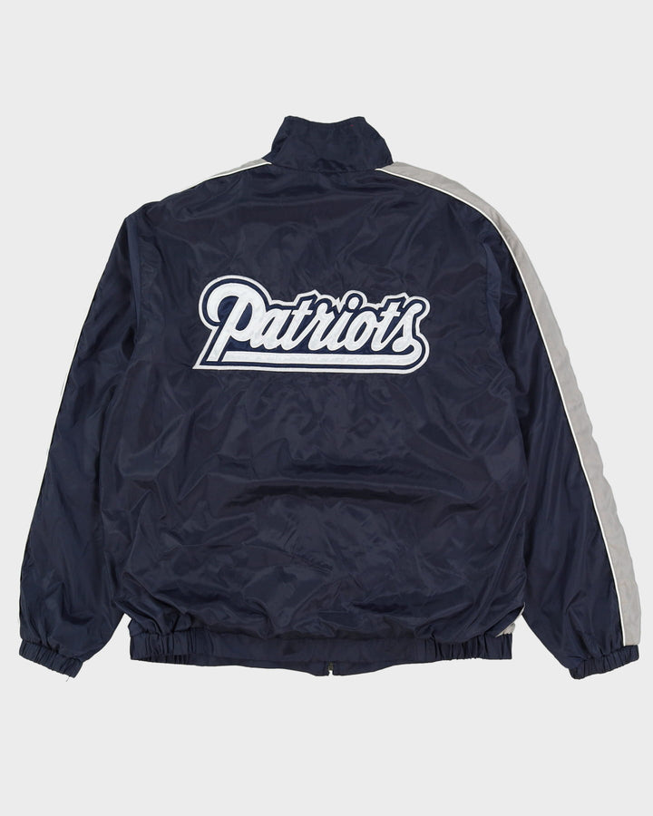 NFL New England Patriots Navy / Grey Windbreaker Jacket - XL