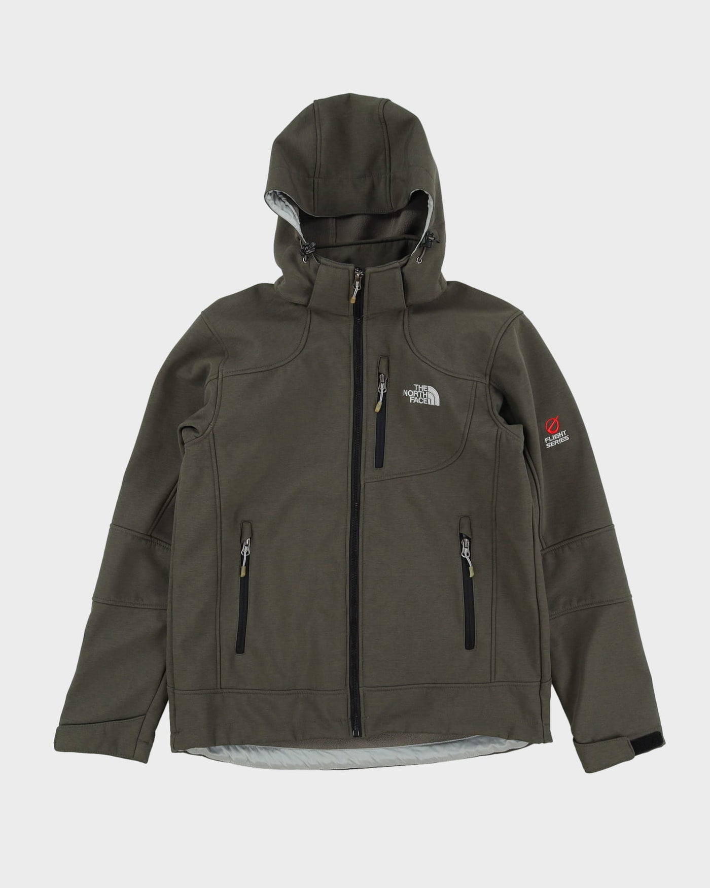 The North Face Gore-Tex Flight Series Green Hooded Anorak Jacket - S – Rokit