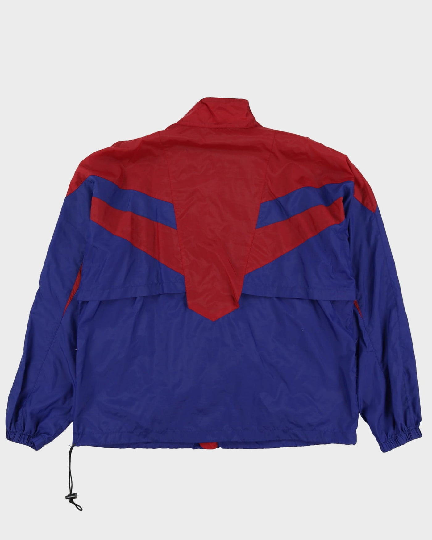 Vintage Asics Blue / Red Windbreaker Jacket - XL