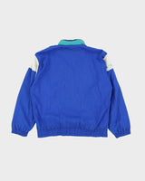 Vintage 80s Nike Athletic Club Blue Windbreaker Shell Jacket - M / L