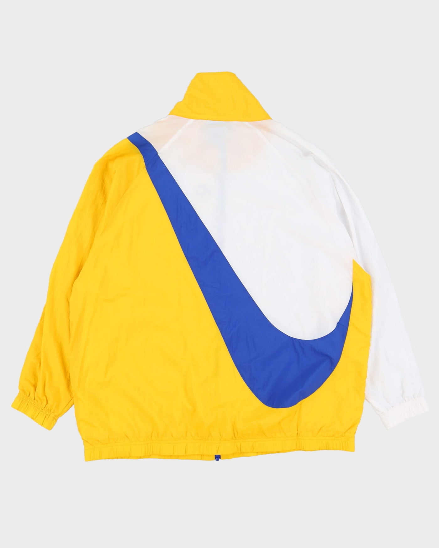 Nike Yellow / Blue / White Windbreaker Jacket - M