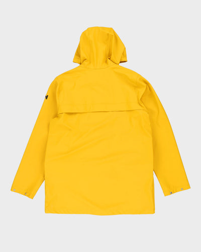 Helly Hansen Yellow Anorak Hooded Rain Jacket - L