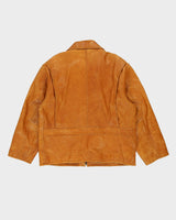 Vintage C.C. Filson Co. Seattle Brown Leather Jacket - L
