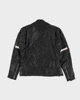 Vintage 80s Brimaco Black Leather Jacket - M