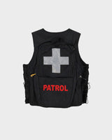Vintage Arc'Teryx Black Tactical Patrol Vest / Oversized Sleeveless Gilet Jacket - L