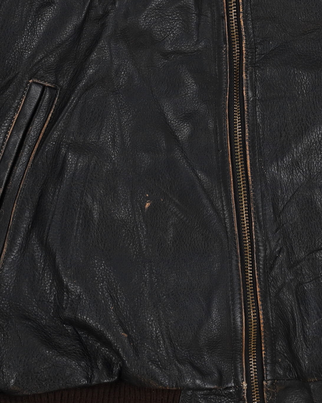 Vintage 90s Jeep 'American Legend' Black Leather Jacket - XL