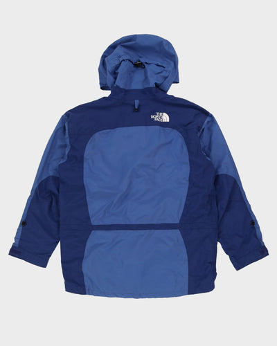 The North Face Blue Two Tone Hooded Anorak Jacket - L