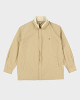 Vintage YSL Yves Saint Laurent Beige Windbreaker Jacket - M / L