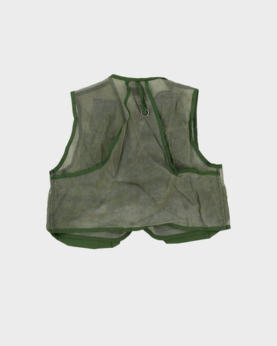 Vintage 90s Eddie Bauer Gilet / Sleeveless Tactical Vest Jacket - M