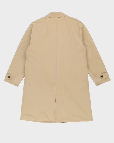 Burberrys' Beige Nova Check Trench Coat - M