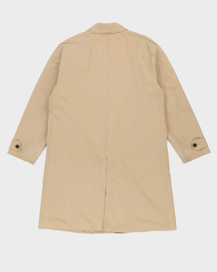 Burberrys' Beige Nova Check Trench Coat - M