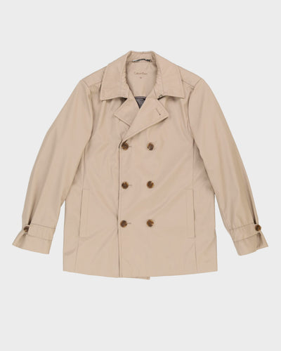 Calvin Klein Beige Mac Jacket - M