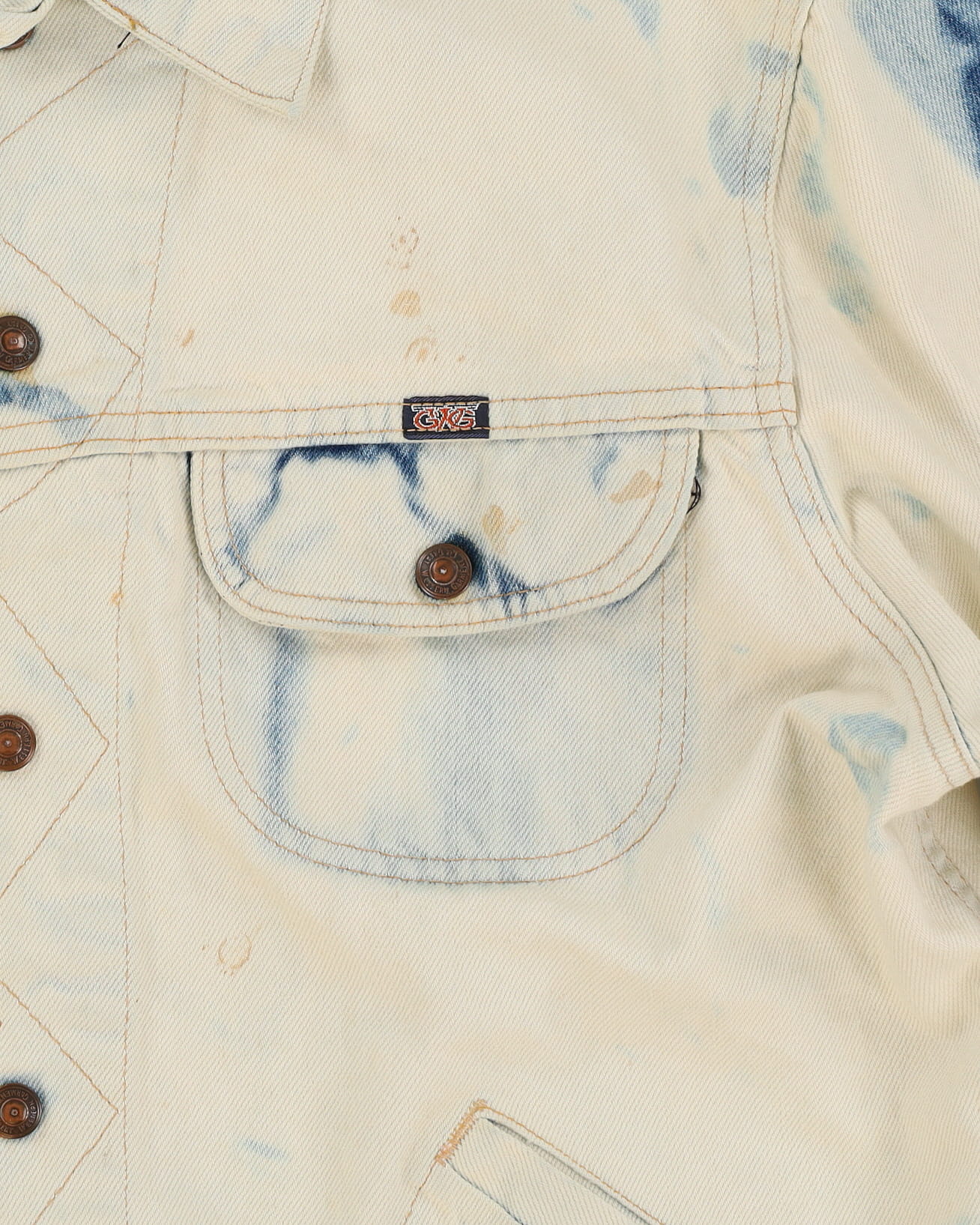 Y2K 1990s GWG Denim Acid Wash Jacket - M
