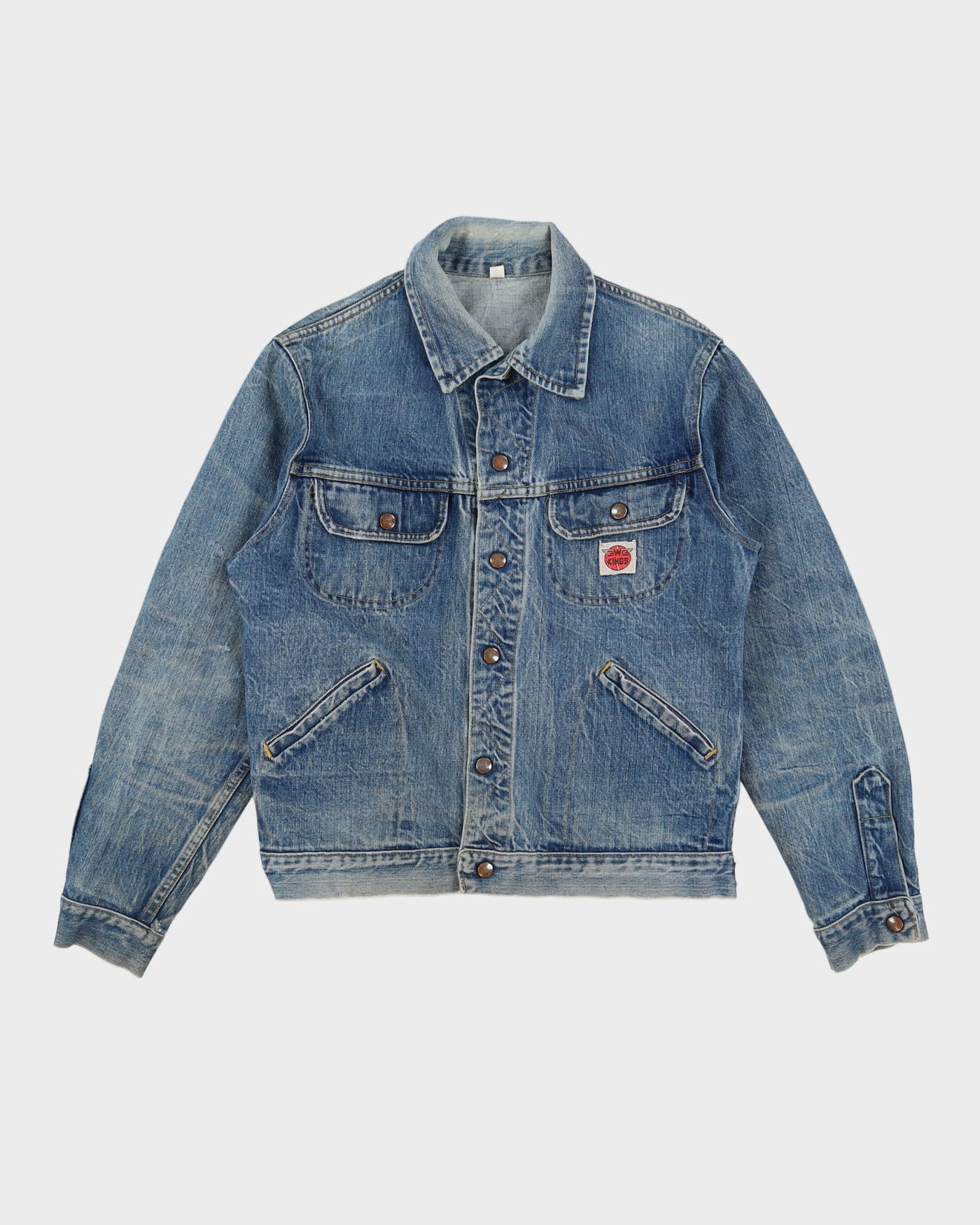 Vintage GWG Kings 1970-80s Denim Jacket - S