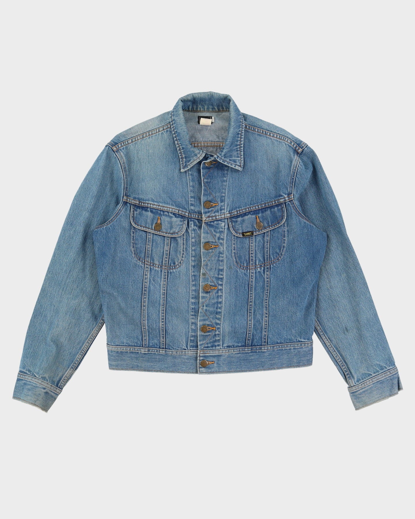Vintage Lee 1970-80s Blue Denim Jacket - S