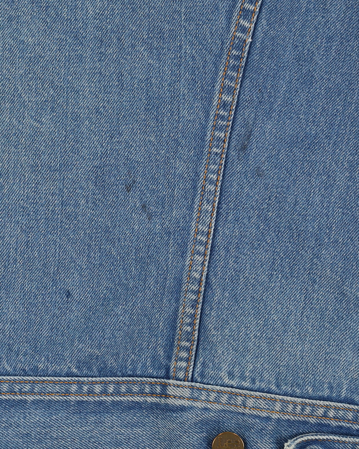 Vintage Lee 1970-80s Blue Denim Jacket - S