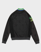 Pre-Loved Adidas Brazil Black / Grey Track Jacket - M / L
