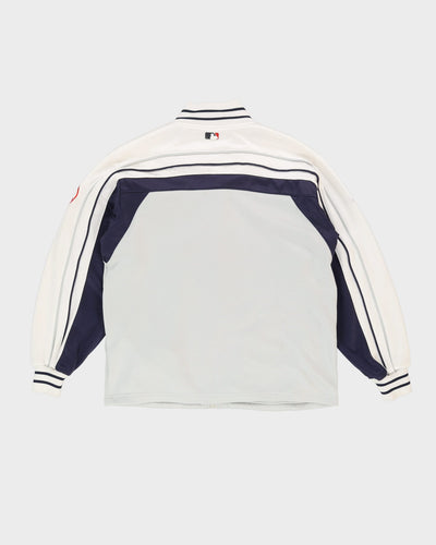 00s New York Yankees Majestic Oversized Track Jacket - L / XL