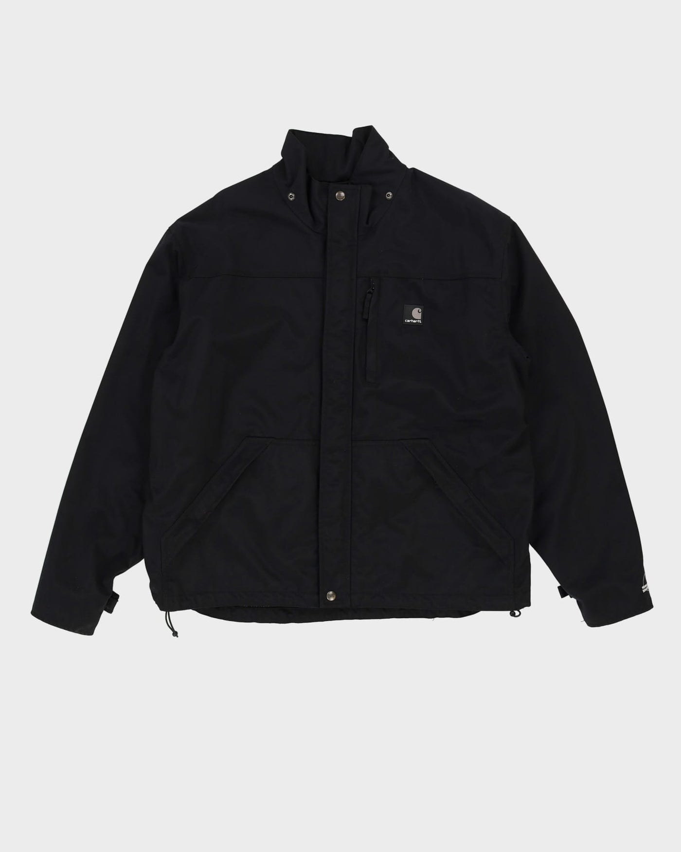 Carhartt Black Full-Zip Padded Windbreaker Jacket - L