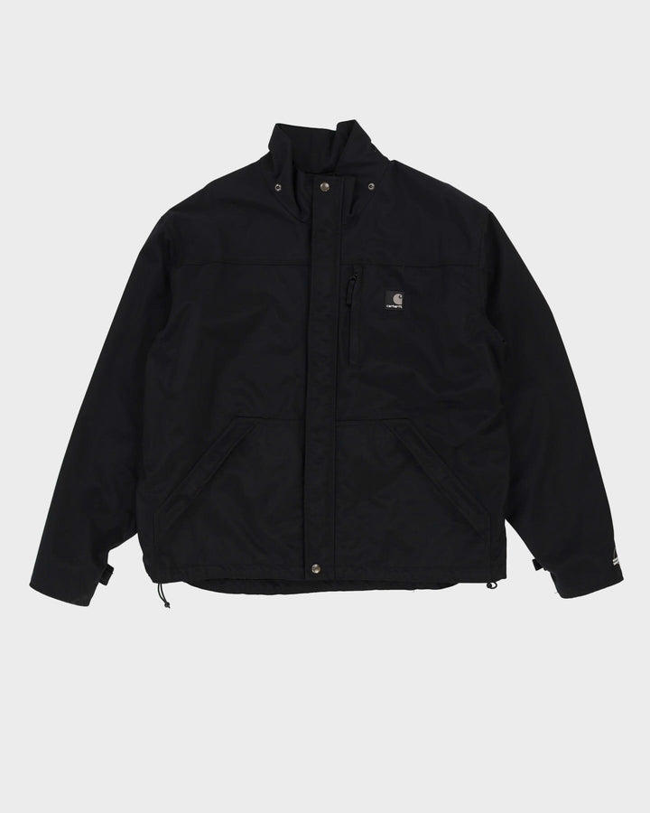 Carhartt Black Full-Zip Padded Windbreaker Jacket - L