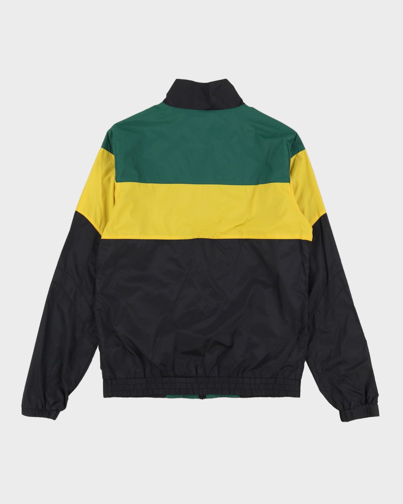 OVO Octobers Very Own Green / Yellow Kingston 'In My Feelings' Windbreaker - S