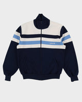 Vintage 90s Adidas Navy / White Track Jacket - L