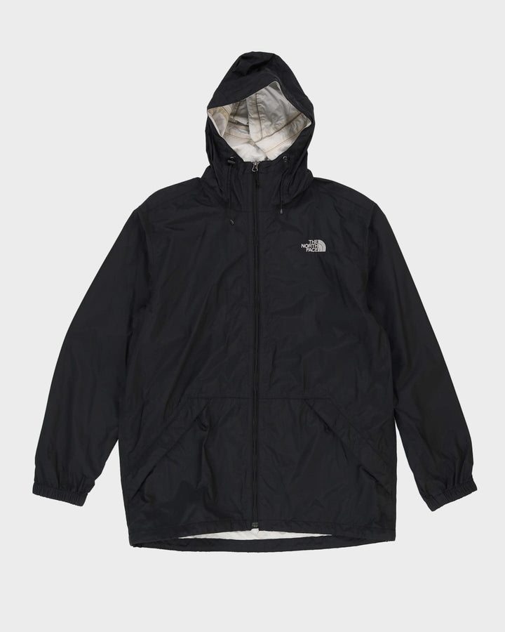 The North Face HyVent Black Hooded Anorak Jacket - L