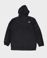 The North Face HyVent Black Hooded Anorak Jacket - L