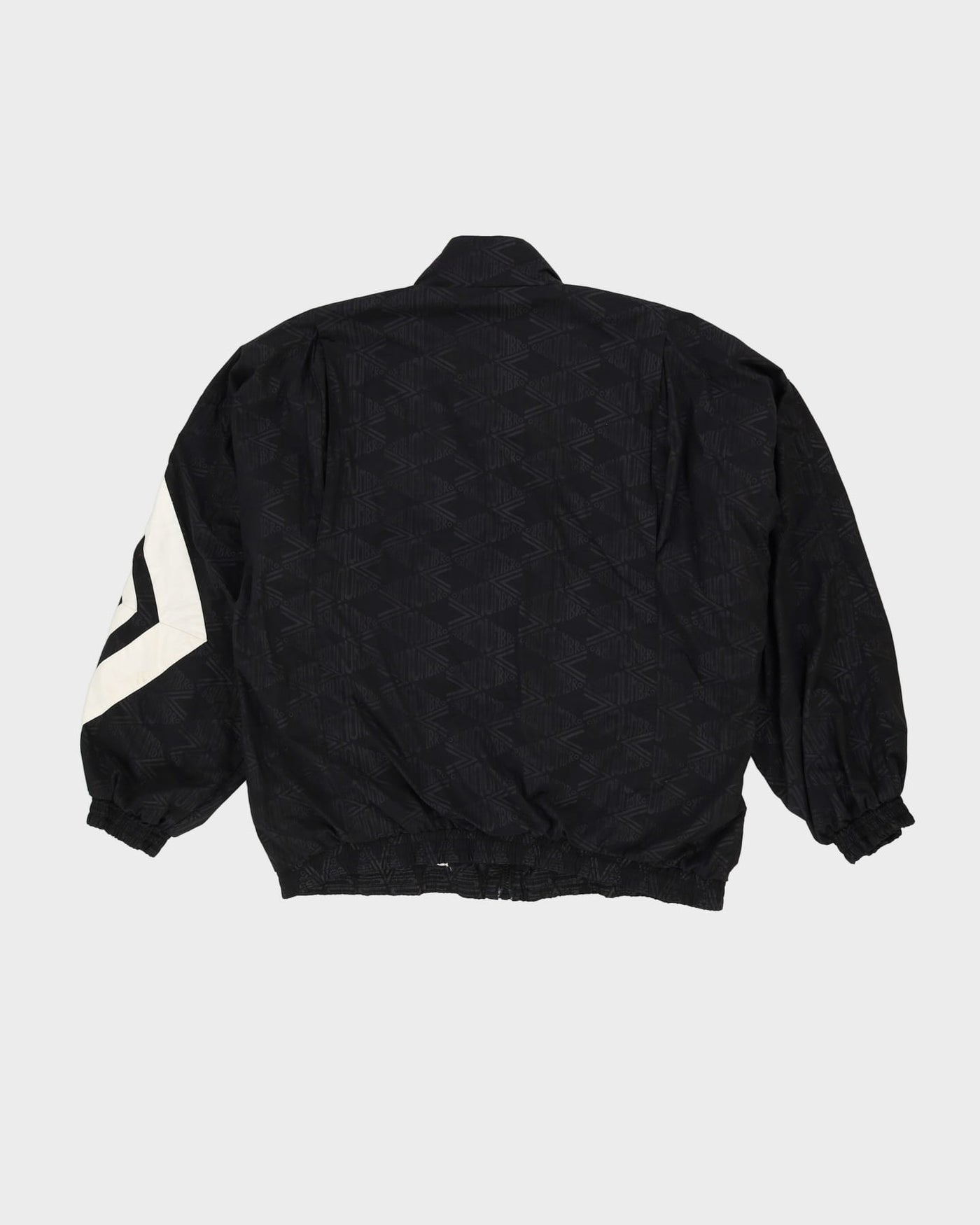 Vintage 90s Umbro Black Shell / Windbreaker Jacket - L