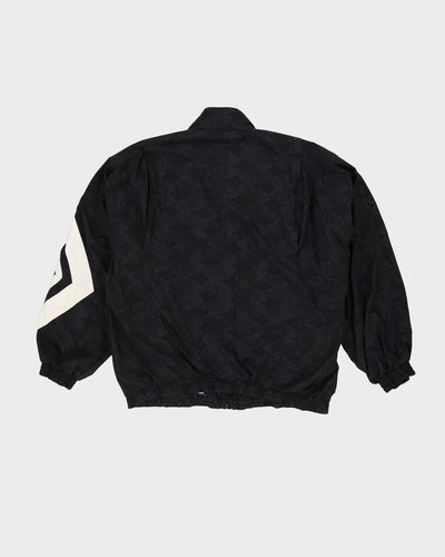 Vintage 90s Umbro Black Shell / Windbreaker Jacket - L