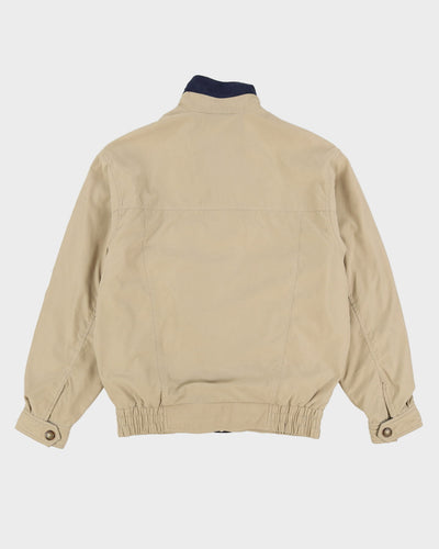 Vintage 90s Hardy Amies Beige Harrington / Bomber Jacket - M