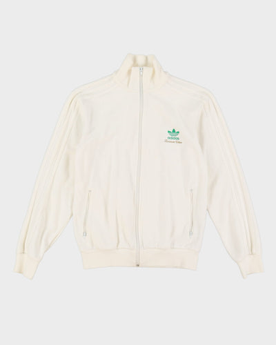 00s Adidas Tournament Edition White Full-Zip Track Jacket - S