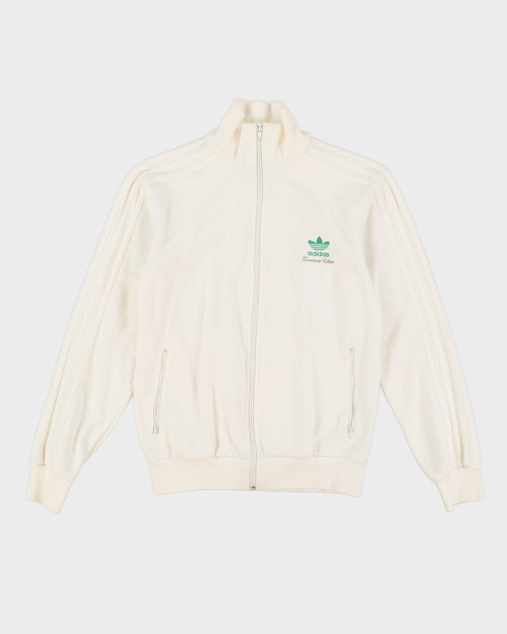 00s Adidas Tournament Edition White Full-Zip Track Jacket