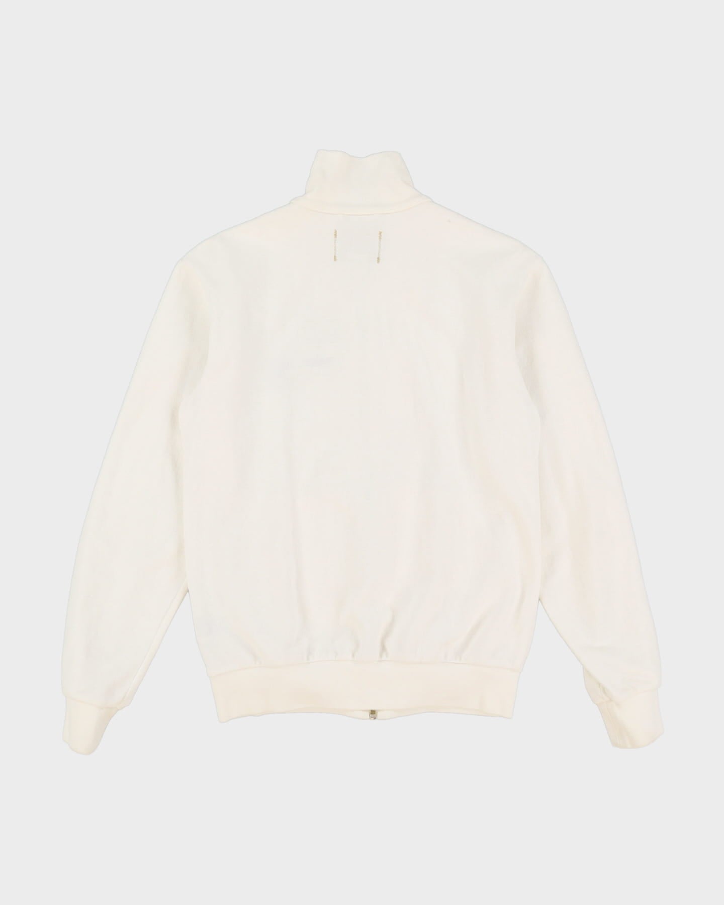 00s Adidas Tournament Edition White Full-Zip Track Jacket - S