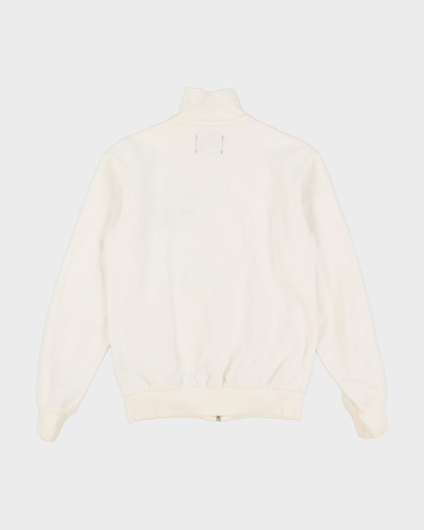 00s Adidas Tournament Edition White Full-Zip Track Jacket - S