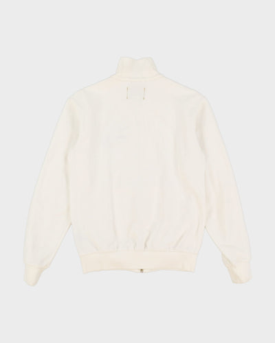 00s Adidas Tournament Edition White Full-Zip Track Jacket - S