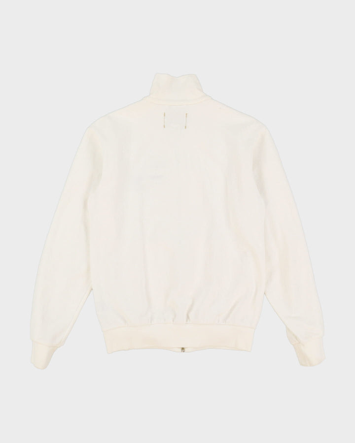 00s Adidas Tournament Edition White Full-Zip Track Jacket - S