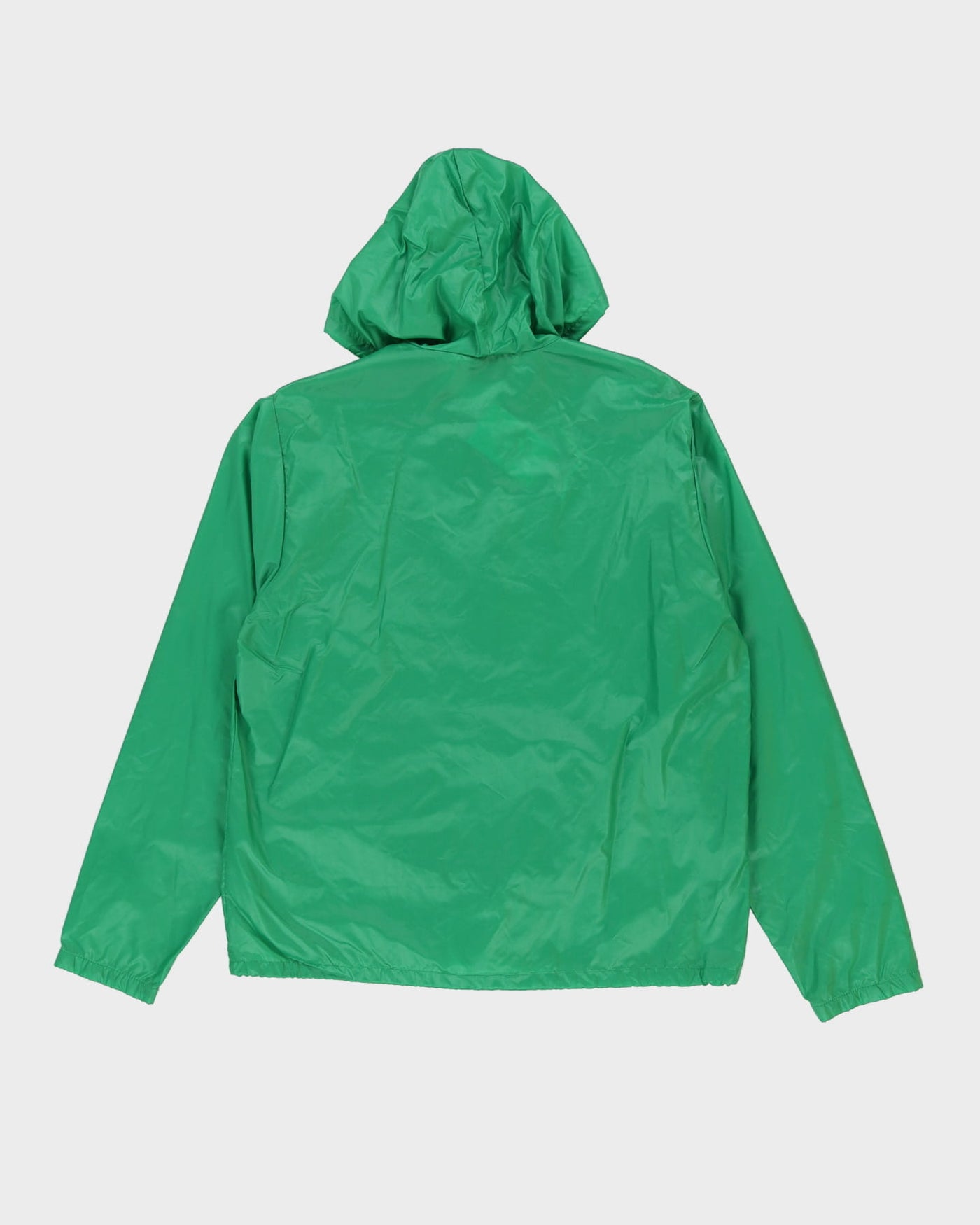 Vintage 90s IZOD Lacoste Green Hooded Anorak Jacket - L
