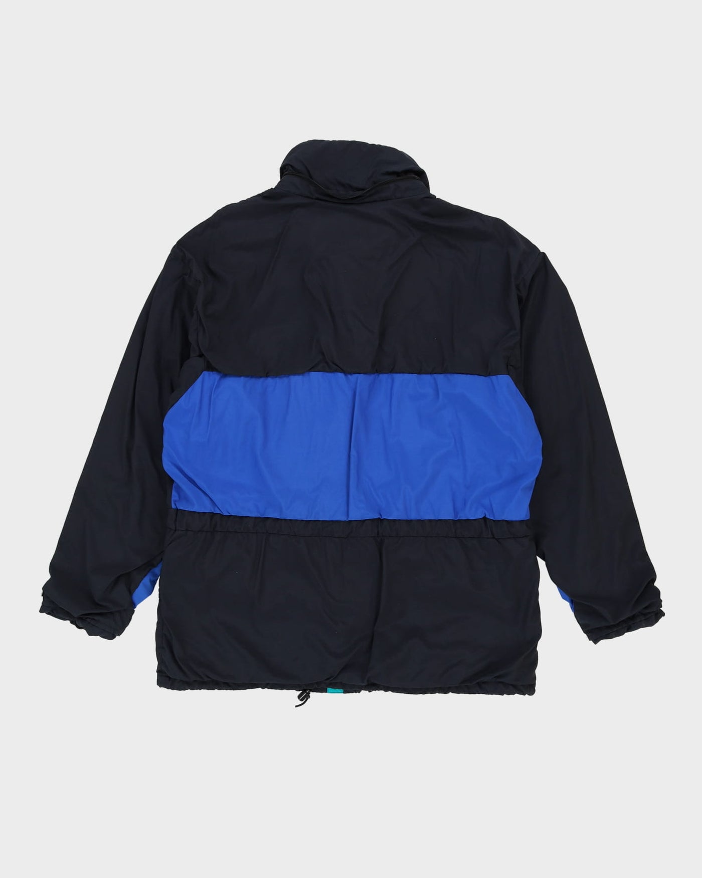 Vintage 90s Nike ACG Black / Blue Full-Zip Jacket - XL
